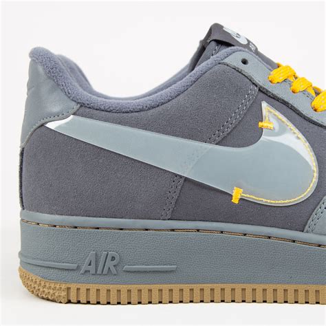 grey nike air force 1